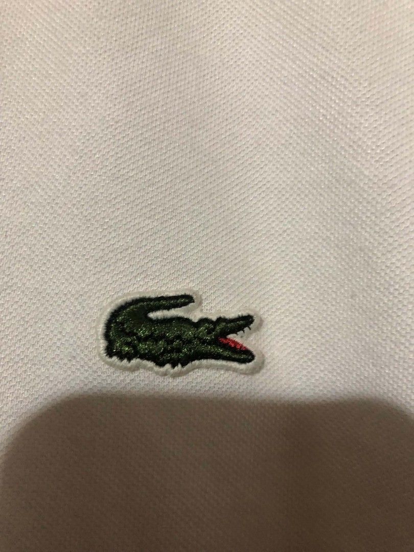 LACOSTE WHITE POLOSHIRT (Category: Tshirts & Polo Shirts ) located in Manila. Submitted by jazz_find5 (Listing ID 1468007513, Image 3). Description: LACOSTE WHITE POLOSHIRT.