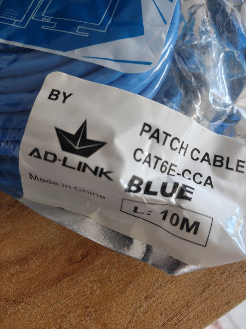 LAN Cable (Category: Cables & Adaptors) located in Manila. Submitted by crazytiger29 (Listing ID 1467892419, Image 2). Description: Brand New High-speed LAN Cable (Ethernet cable) 10 meters.