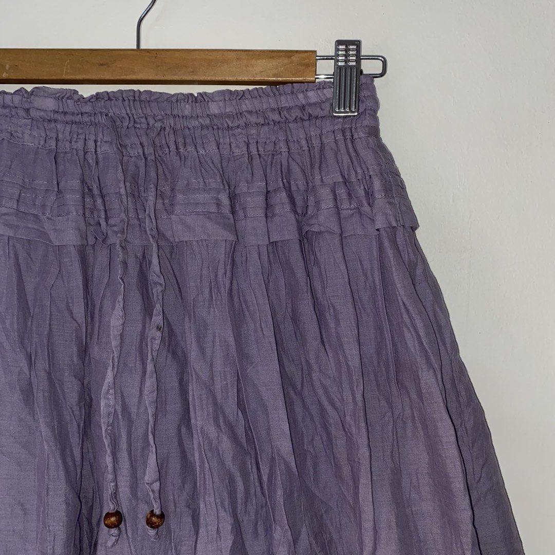 Lavander cotton tiered skirt (Category: Skirts) located in San Jose del Monte. Submitted by mamiracky (Listing ID 1467925163, Image 2). Description: High quality .