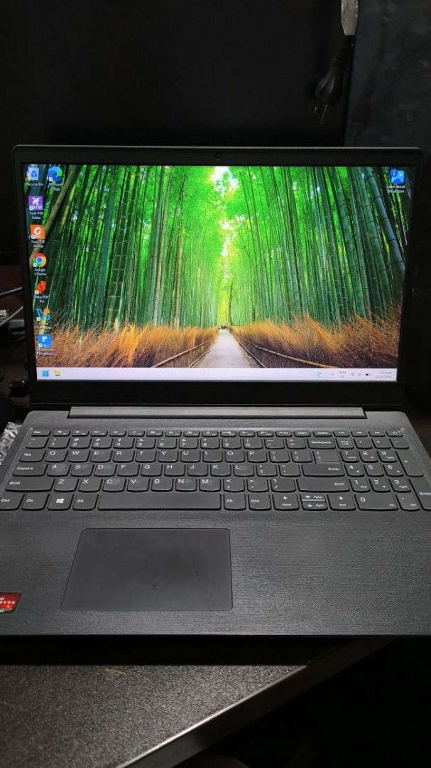 Lenovo V15-ADA (Category: Laptops & Notebooks) located in Makati City. Submitted by trueeagle_1b867a (Listing ID 1467901277, Image 1). Description: Specifications: ✅ Processor: AMD Processor Ryzen 3 3250U w/ Radeon Graphics ✅ Installed RAM: 12.0 GB (8GB + 4GB) ✅ Storage: 256GB Storage ✅ System Type: 64-bit operating system, x64-based processor ✅ Edition: Windows 10 ✅ USB ports ✅ HDMI port ✅ Built-in camera ✅ Audio port for headphones ✅ All keys a