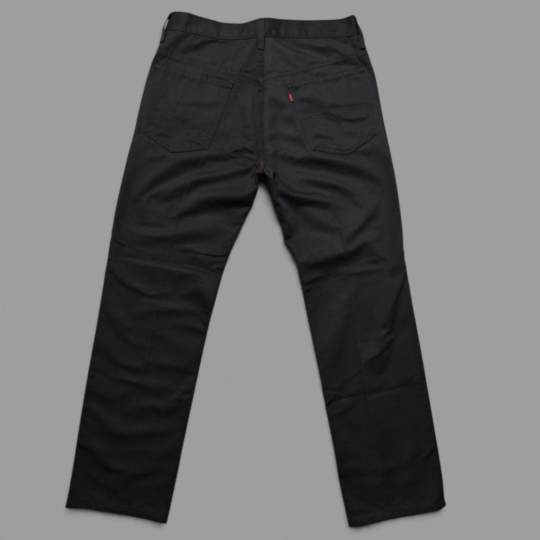Levis 2000s Sta-Prest 566 Trousers (Category: Trousers) located in Midsayap. Submitted by indigoventure (Listing ID 1468015547, Image 2). Description: Levis 2000s Sta-Prest 566 Trousers Made in Japan 50/50 poly-cotton Sta-Prest pants with factory J41 hardware. OVERALL CONDITION: Prestine/ Excellent Condition DIMENSIONS: (Actual Measurements) waistline: 32 length: 40 leg opening: 8 rise: 11 (front) rise: 13.5 (back) Knee:9 Levi's 2000s Sta-Prest 5