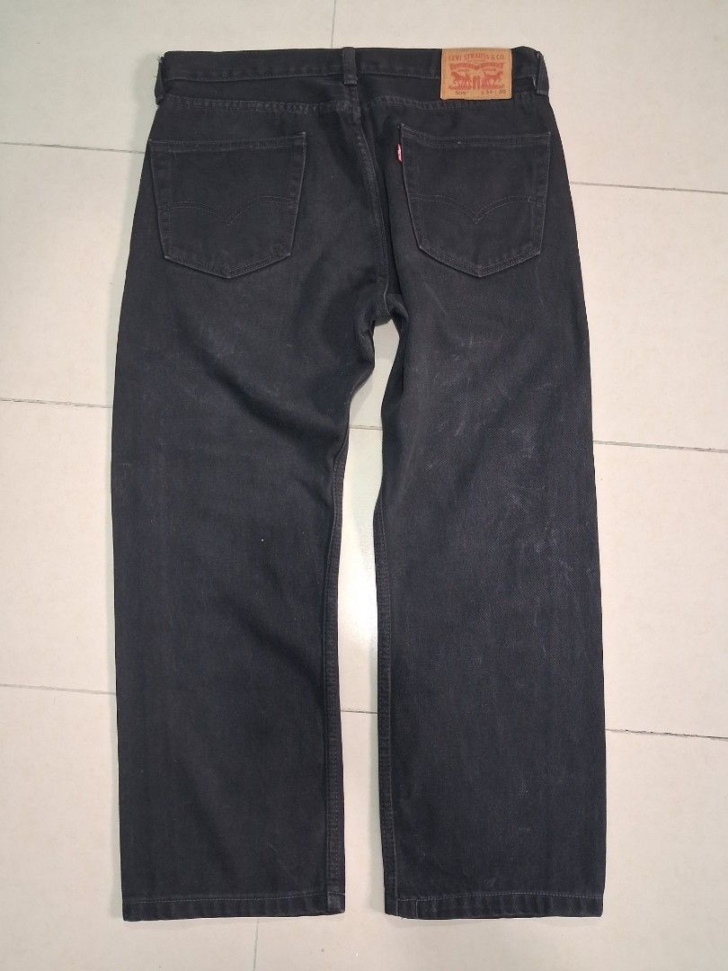 Levis 505 (Category: Announcements) located in Manila. Submitted by carlitoboh66625 (Listing ID 1467859137, Image 2). Description: levis 505 excellent condition all details declare size 34 width 17.5 length 37 hem 8.5 price 1200.