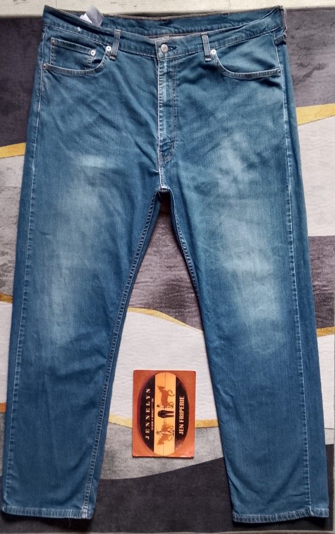 Levi's 505 regular fit (big size) (Category: Jeans) located in Calbayog City. Submitted by jen1027 (Listing ID 1468007065, Image 2). Description: Ptpa 🙏 LEVI'S 505 FOR MEN(BIG SIZE) Size 42 L 32 On Tag Fit Up to 43 Stretch Actual Length 44.5 Hem 8.5 Made In Pakistan Good Condition Issue-Laylayan check photo Price:750 Ship ⛔ Payment First ⛔ Mop-Gcash ⛔Location-Calbayog City Samar ⛔pm.