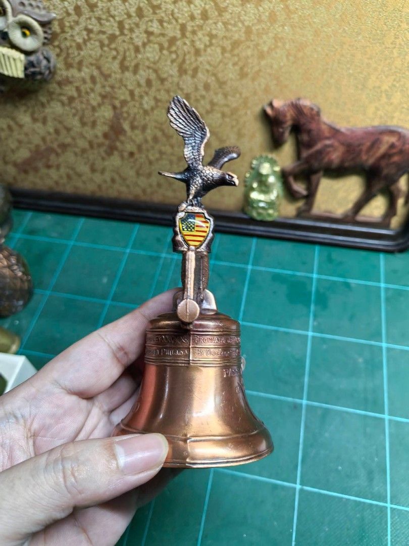 Liberty Bell Decorative (Category: Other Home Decor) located in Cebu City. Submitted by dudes_villanueva (Listing ID 1467891944, Image 2). Description: Liberty Bell Decorative Material: Metal In excellent condition.