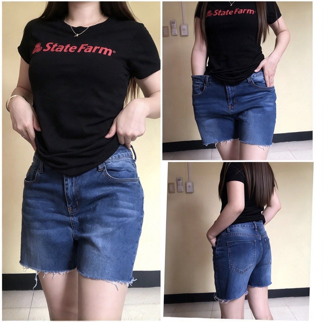 like new superstretchy denim size 30-34 (Category: Shorts) located in Noveleta. Submitted by prelovedmylabs (Listing ID 1468055846, Image 1). Description: in excellent condition.