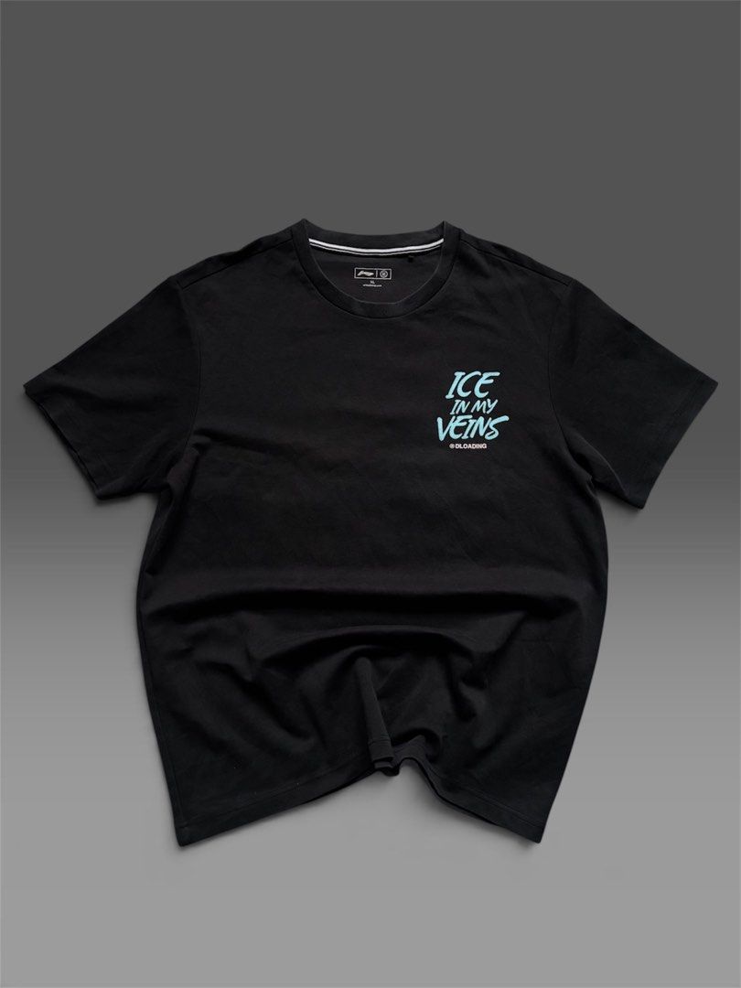 Li-Ning / D’Angelo Russell (“DLOADING”) “Ice in My Veins” (Category: Tshirts & Polo Shirts ) located in Baguio. Submitted by zojythriftph (Listing ID 1467881421, Image 1). Description: XL on tag | L27, W21⅓ No flaws — excellent condition ✨ 📍 Loc: Baguio City 💌 Comment “Mine” or DM to order. 📦 Nationwide shipping via J&T Express. ⚡ First mine, first served. ♻️ Thrifted/preloved items — manage expectations. 💰400 📌 Disclaimer: For reselling pur