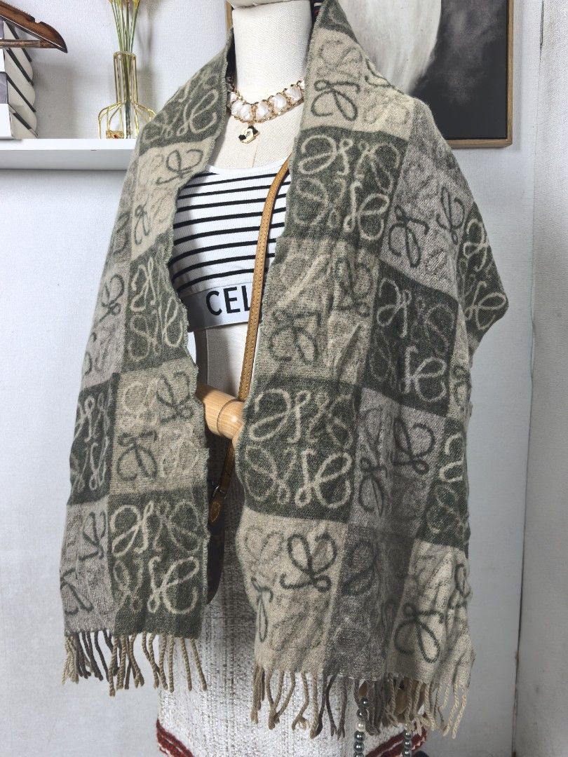 Loewe scarf monogam (Category: Luxury Accessories) located in Baguio. Submitted by ashzachary (Listing ID 1467953013, Image 3). Description: Loewe scarf Condition :Excellent condition Color rate 10/10 Size :Medium Inches:W14. 5/L68 No issues No flaws Super ganda sa personal Pm. More details Good quality Plsss 📌No Bogus 📌No return MOP What you see is what you get PALAWAN, CEBUNA GCASH AND BDO Reminder😊 We're selling thrifted clothes so please m