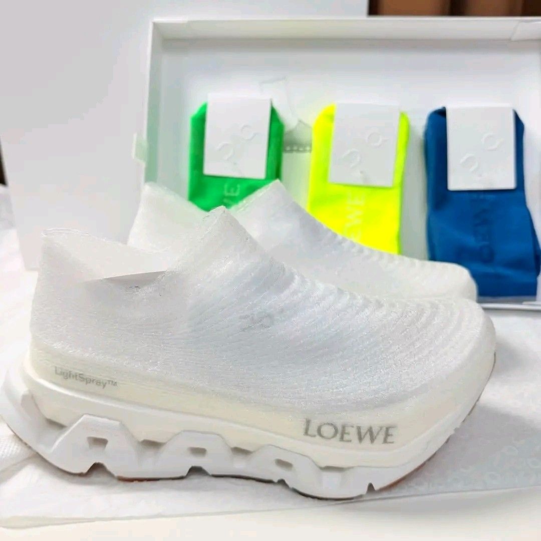 LOEWE x On LightSpray Cloudmonster Upper (Category: Golf) located in Trece Martires City. Submitted by rarestone_90786e (Listing ID 1468053472, Image 3). Description: LOEWE x On LightSpray Cloudmonster All size Men's Women's Are available Interested Please send size Order Ship Nationwide Accept COD with 50%Down-payment.