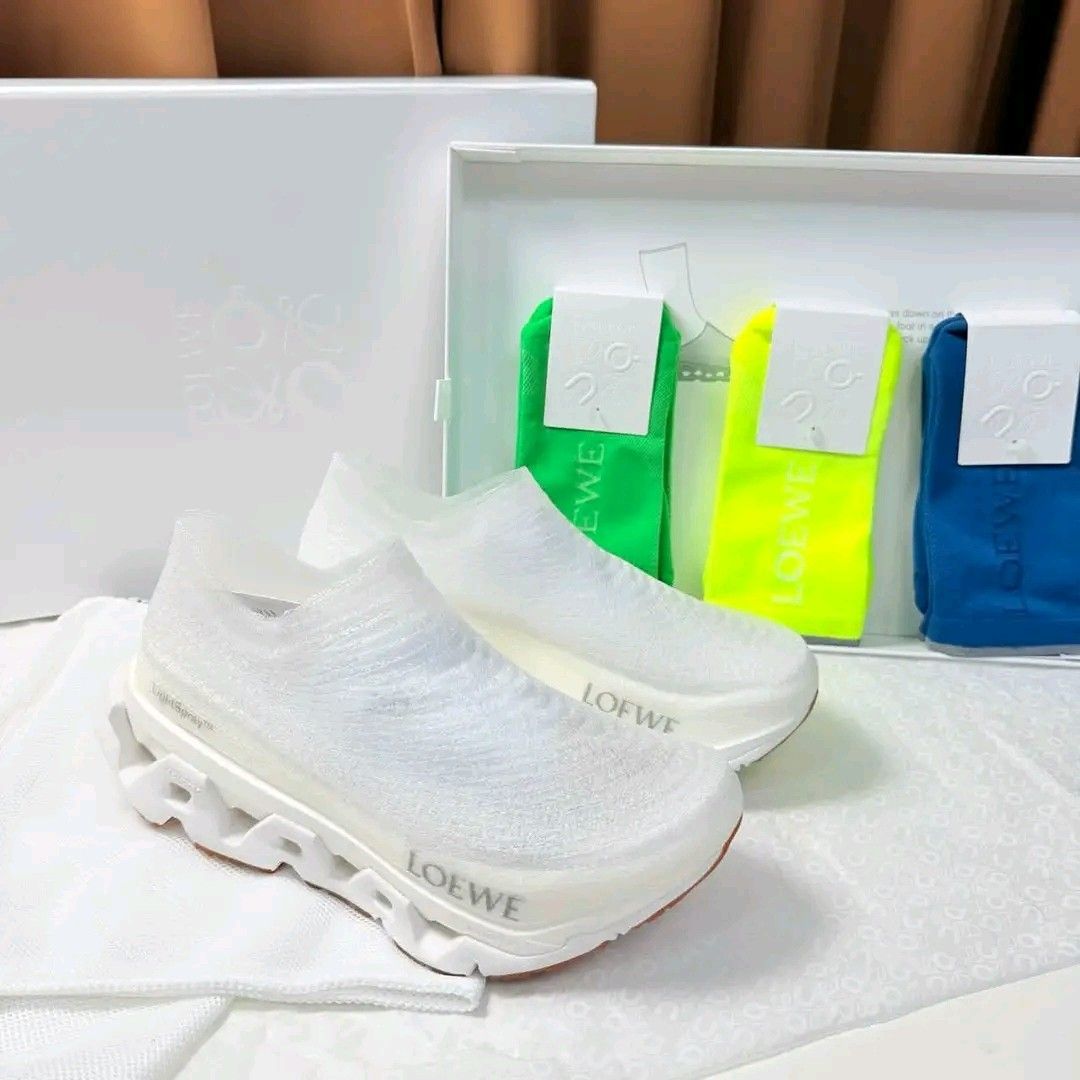 LOEWE x On LightSpray Cloudmonster Upper (Category: Golf) located in Trece Martires City. Submitted by rarestone_90786e (Listing ID 1468053472, Image 2). Description: LOEWE x On LightSpray Cloudmonster All size Men's Women's Are available Interested Please send size Order Ship Nationwide Accept COD with 50%Down-payment.