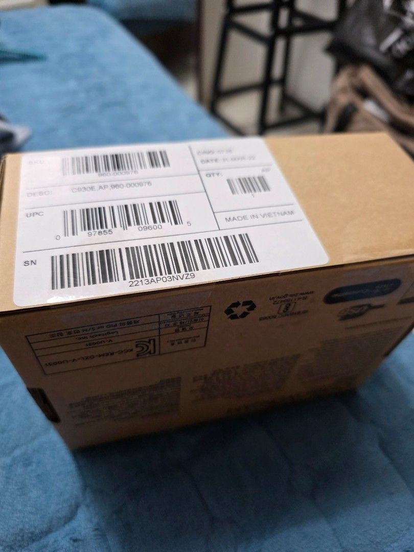Logitech C930e Webcam Ultra Wide Angle (Category: Webcams) located in Antipolo. Submitted by pepita21 (Listing ID 1467849304, Image 2). Description: - Item: Logitech C930e Webcam (Model: 960-000976) - Condition: Brand new, sealed packaging, unused in original box - Features: Ultra-wide angle lens setup - Best for: Remote work, virtual meetings, streaming, and desktop setups .