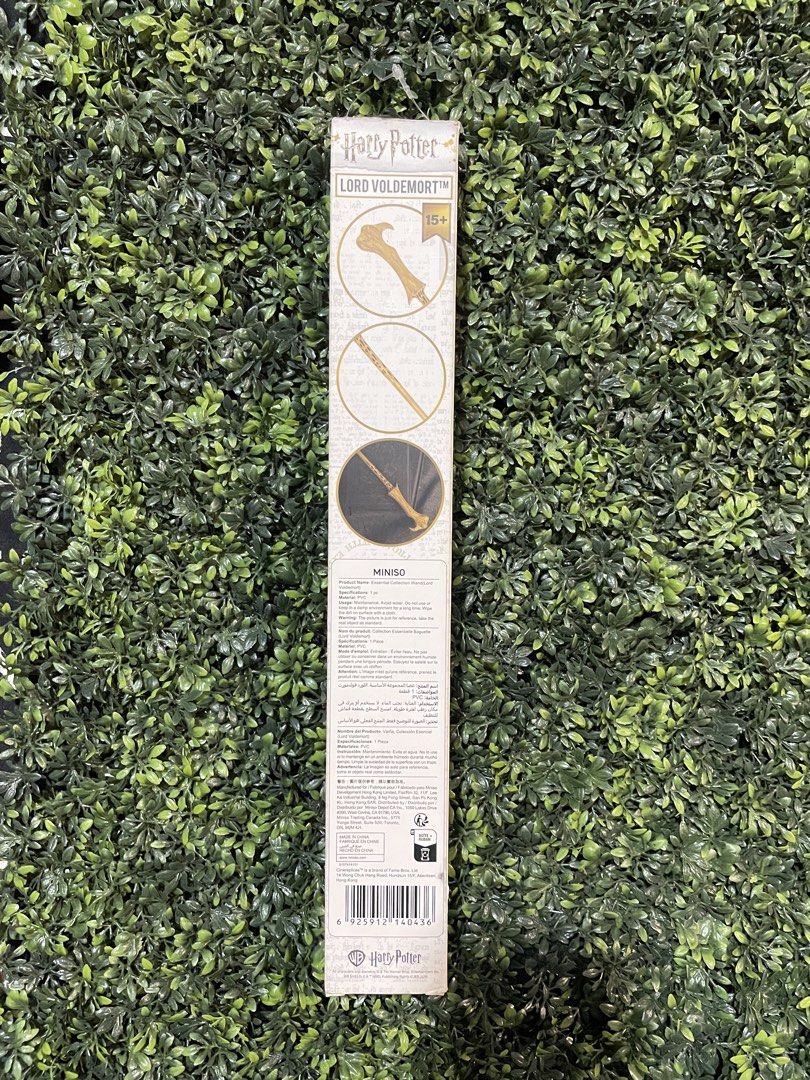 Lord Voldemort wand by warner bros x Miniso (Category: Action & Battle Toys) located in Cainta. Submitted by j.c.v_68 (Listing ID 1467995276, Image 3). Description: 100% original/authentic 💯 Comes with original box & paper bag *limited / collector’s item.