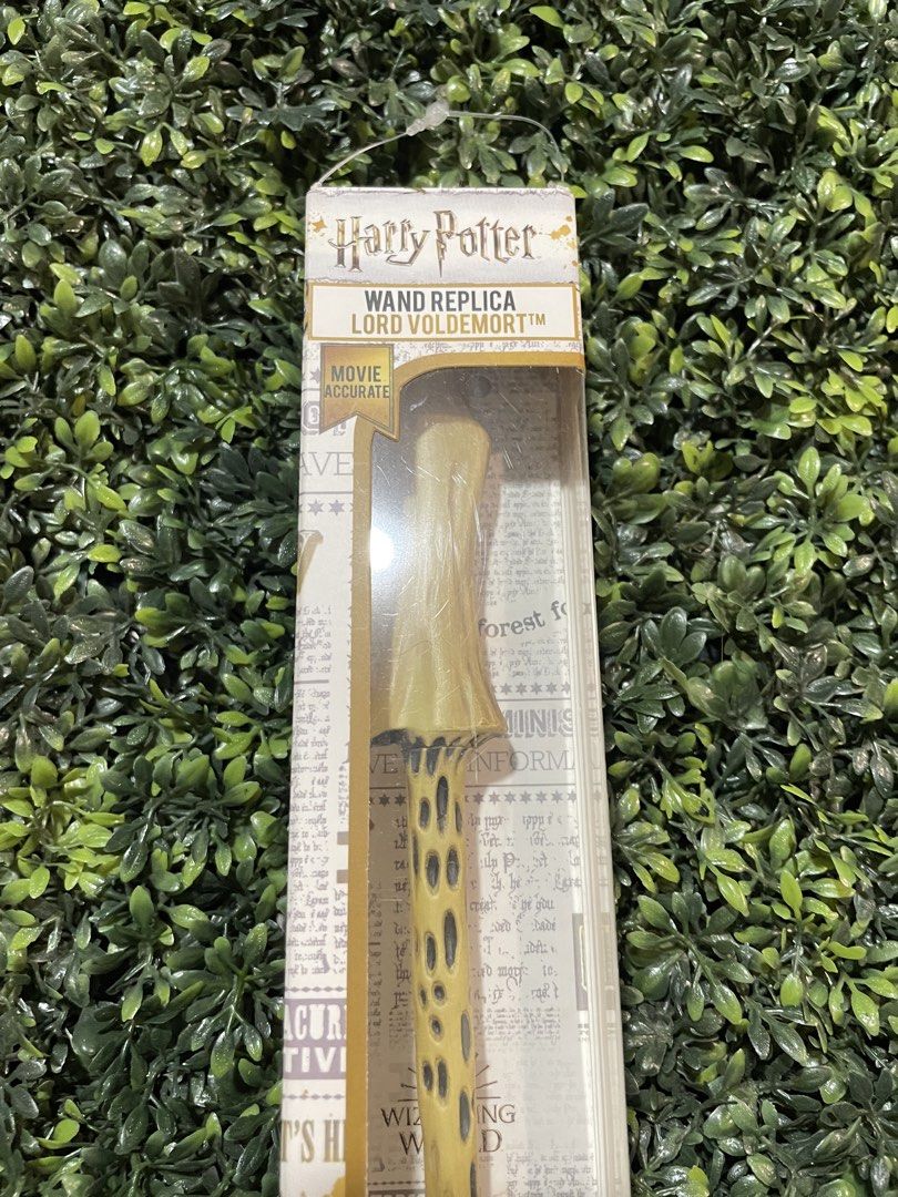 Lord Voldemort wand by warner bros x Miniso (Category: Action & Battle Toys) located in Cainta. Submitted by j.c.v_68 (Listing ID 1467995276, Image 2). Description: 100% original/authentic 💯 Comes with original box & paper bag *limited / collector’s item.