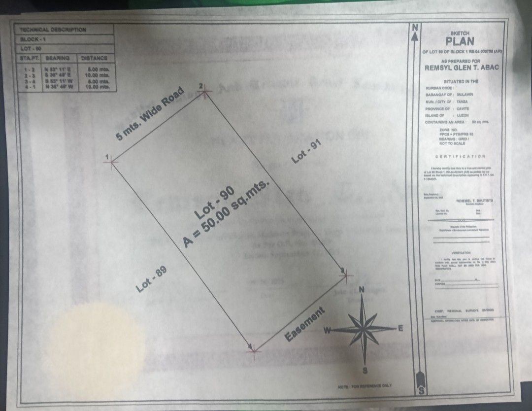 Lot for sale (Category: Community) located in Manila. Submitted by wanoks (Listing ID 1467846545, Image 1). Description: lot for sale kayu na pagpapatuloy slab n second floor clean title ready to transfer nego pa kunti free view text.09202680848.