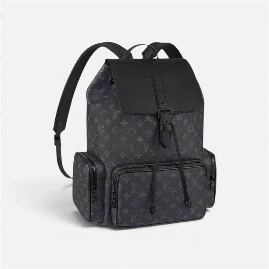 LOUIS VUITTON BLACK MONOGRAM BACKPACK (Category: Backpacks) located in Manila. Submitted by scarlett_hope (Listing ID 1468029716, Image 1). Description: .