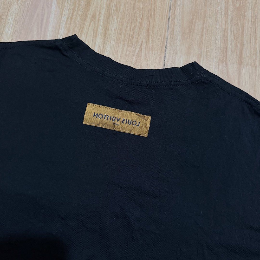 Louis Vuitton Black T-Shirt (Category: Tshirts & Polo Shirts ) located in Angeles City. Submitted by gooddealsbytey (Listing ID 1468007212, Image 3). Description: Width: 22.5 | Length: 27 Off/Legit.