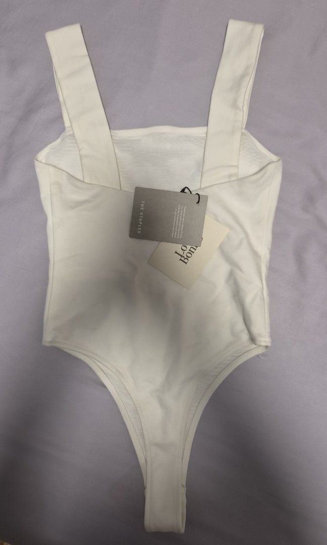 Love Bonito Norah Square Neck Bodysuit (Category: Sets or Coordinates) located in Quezon City. Submitted by kct1210 (Listing ID 1468005191, Image 3). Description: RFS- TOO SMALL SIZE XS Length- 65cm Bust-60cm Hip-61cm Waist- 55cm.