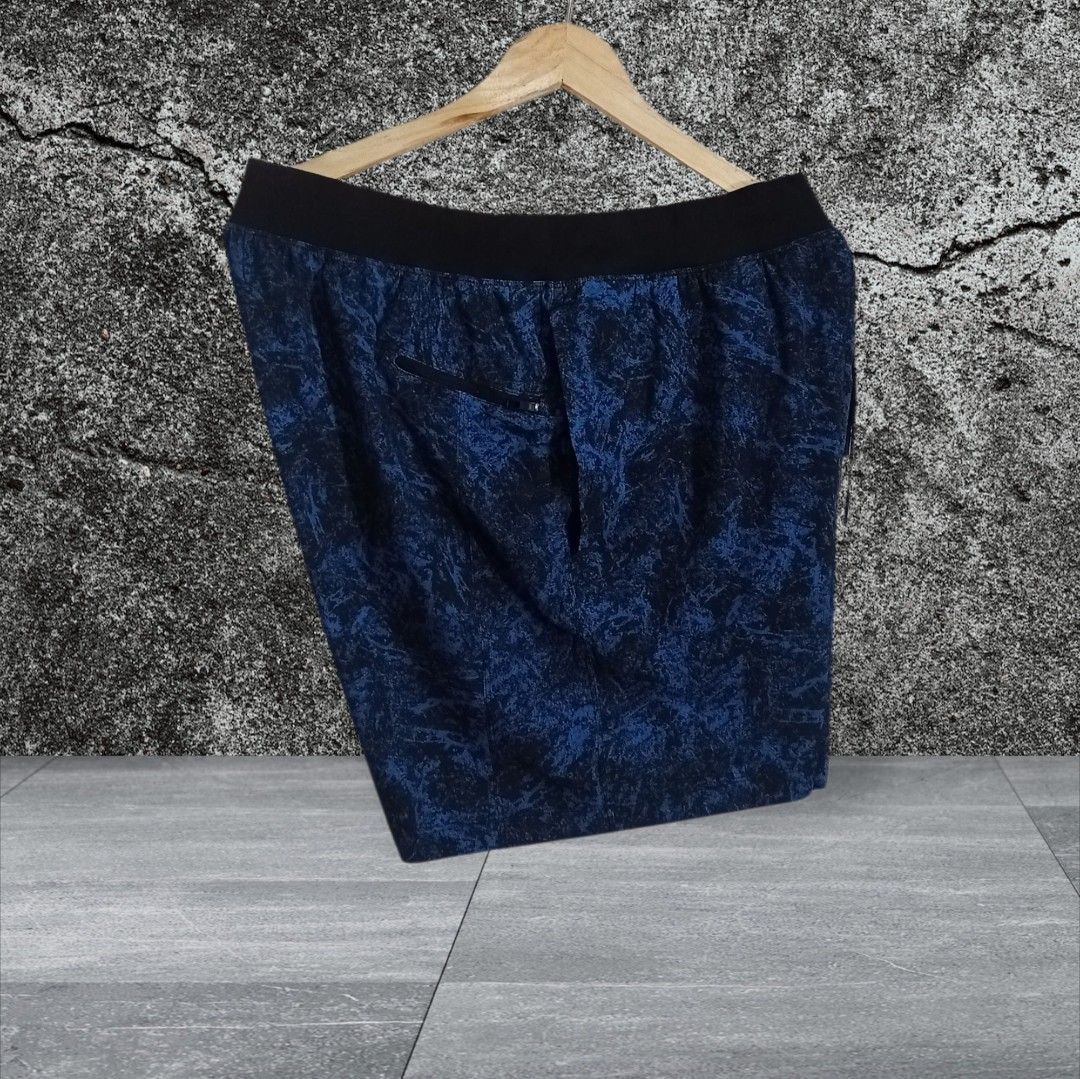 Lululemon Blue Patterned Athletic Shorts (Category: Shorts) located in Calatagan. Submitted by lyvertabora (Listing ID 1467978904, Image 3). Description: Dimension:W-32*36 L-17 As new condition Excellent condition missing washtag all items are need wash.