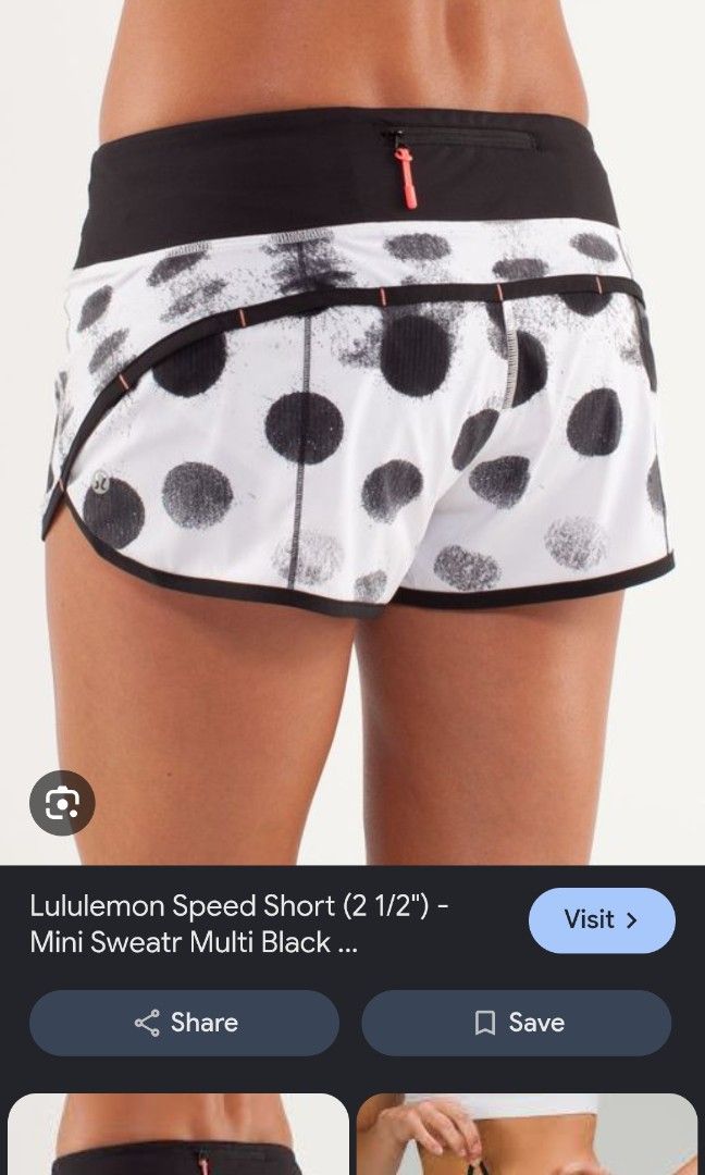 LULULEMON SPEED SHORT (freeshipping) (Category: Activewear) located in Quezon City. Submitted by gyl-stop (Listing ID 1468012391, Image 2). Description: free shipping with inner brief 30-32 x 10.5 very good condi cr: 9.5/10 issue: need restitch may maliit na hiwa.