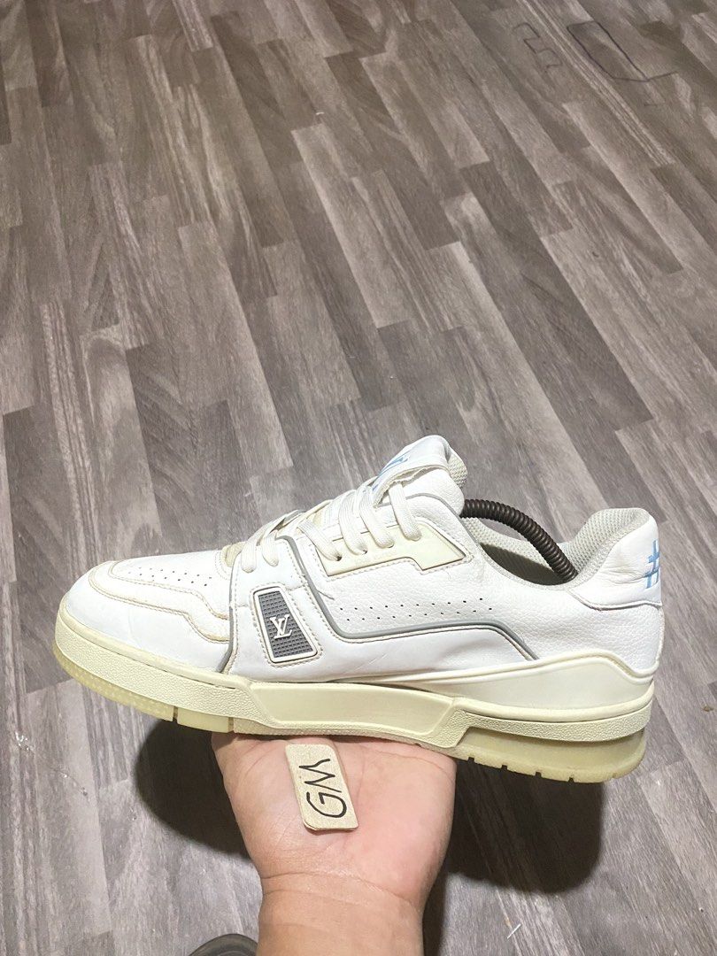 LV Trainer Sneaker (Category: Sneakers) located in Cebu City. Submitted by freemoon.b85e0c (Listing ID 1468037392, Image 2). Description: LV Trainer Sneaker Thrifted/2nd hand Size 9 us/8 uk/42 euro/27 cm Price 1250 plus sf Good condition.