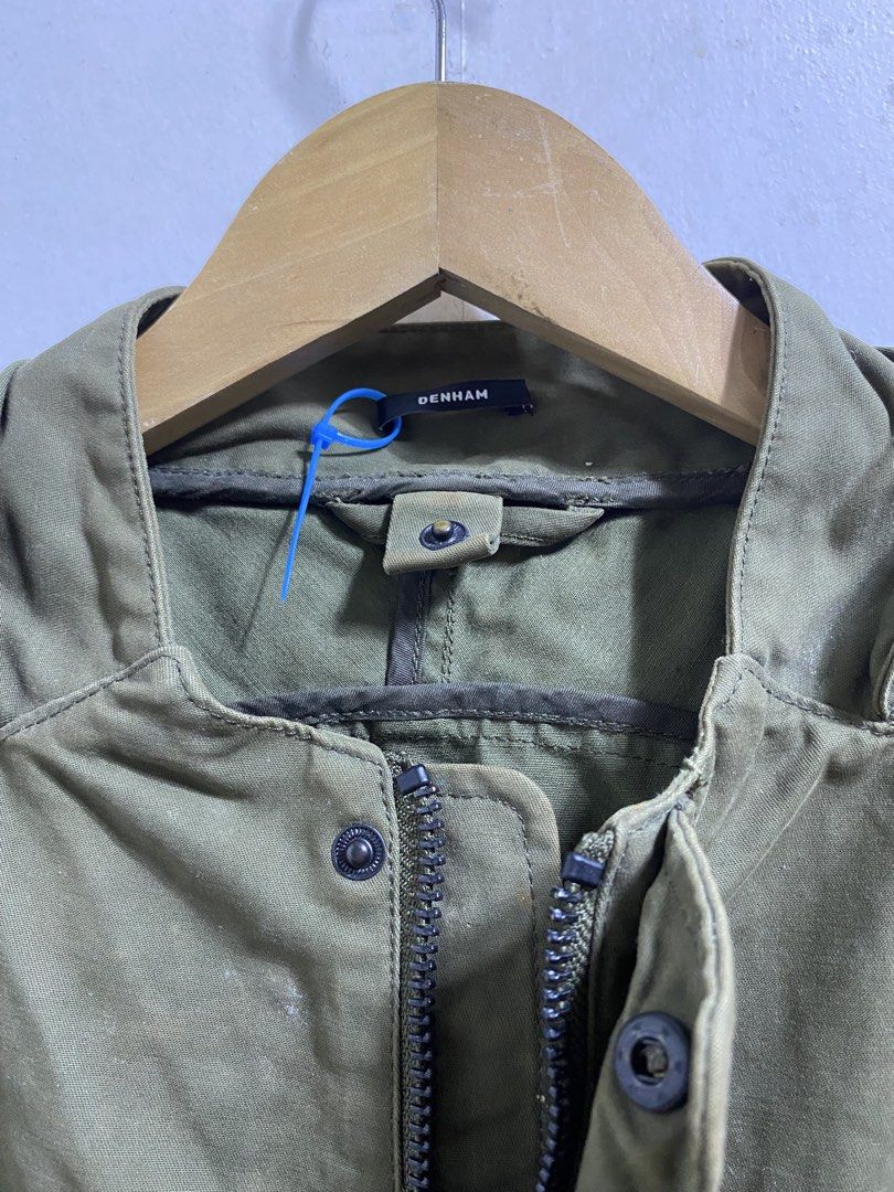 M-65 denham wax jacket (Category: Coats, Jackets and Outerwear) located in Muntinlupa City. Submitted by keaquintan94623 (Listing ID 1467993738, Image 3). Description: Denham wax jacket 20.5x29 Excellent condition No issue -2500 only Dm to purchase.