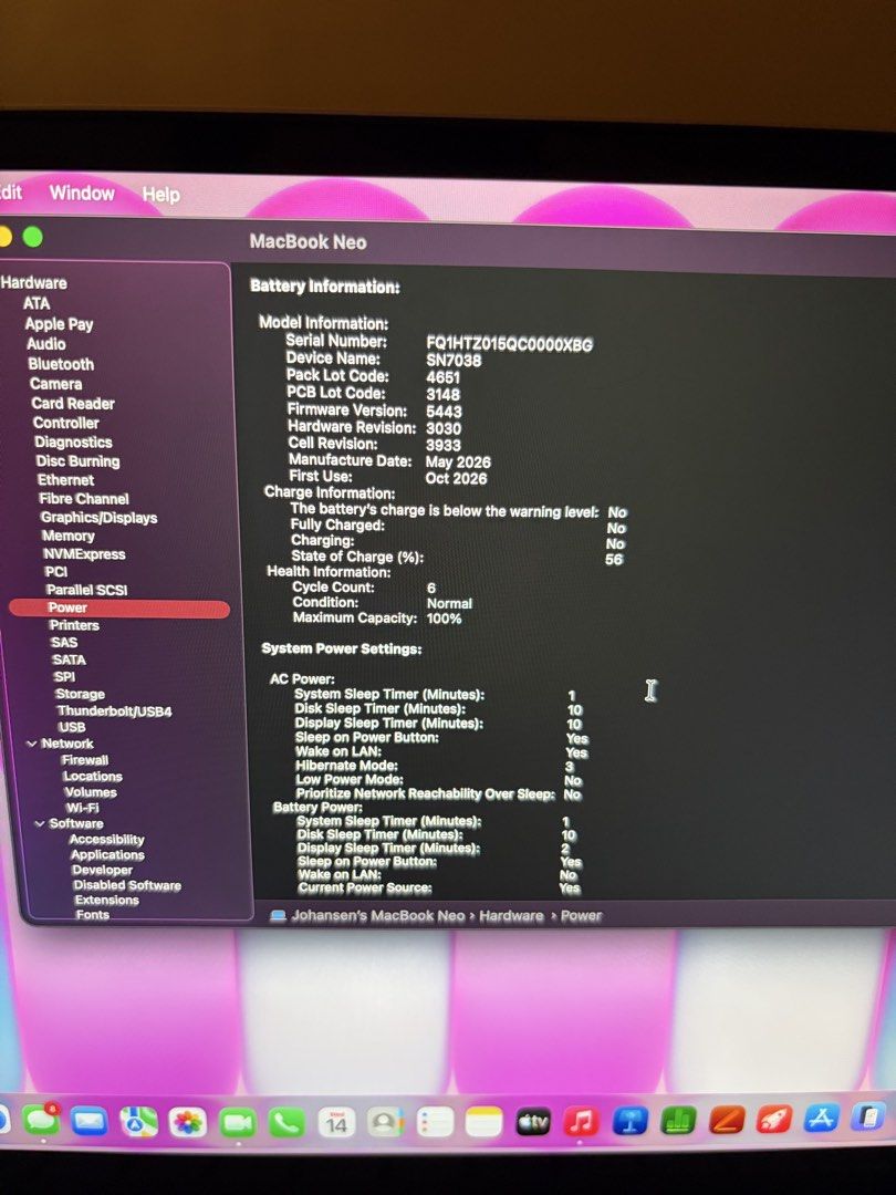 mac neo blush (Category: Laptops & Notebooks) located in Makati City. Submitted by bootique (Listing ID 1467969738, Image 2). Description: 512gb with charger and box negotiable.