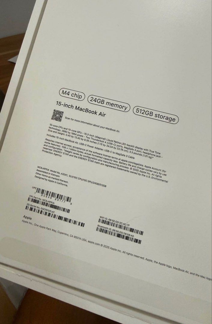 Macbook m4 24/512 (Category: Laptops & Notebooks) located in Manila. Submitted by mave121 (Listing ID 1467911642, Image 3). Description: .