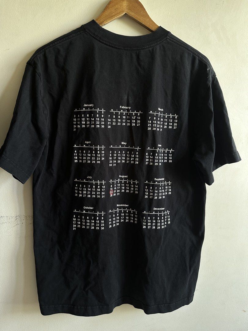 Maison Margiela 22 Calendar Tshirt (Category: Tshirts & Polo Shirts ) located in Daet. Submitted by rccurated._ (Listing ID 1467899865, Image 2). Description: No neck tag Excellent neckline 9.8 or better condition and color rate .