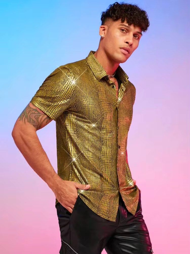 MANFINITY Gold Polo Shirt (Category: Tshirts & Polo Shirts ) located in Las Pinas. Submitted by sellerkjb (Listing ID 1467888923, Image 3). Description: BRAND NEW LARGE 23 x 27 inches LAS PINAS.
