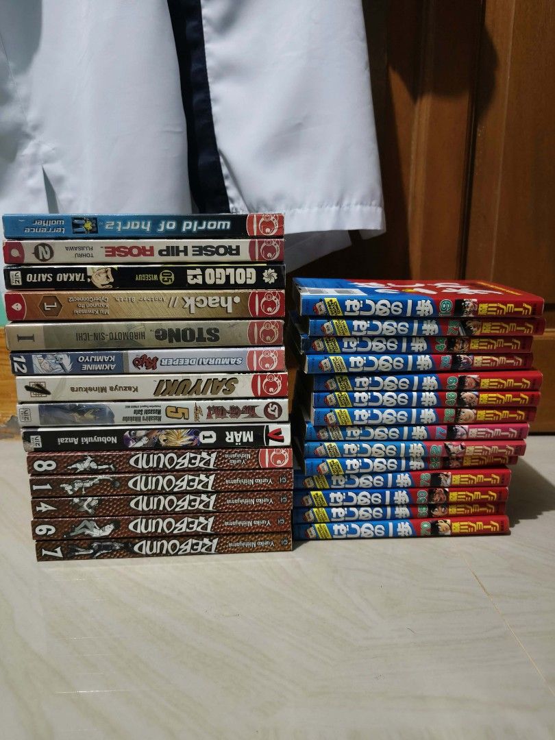 manga english and raw sets (Category: Comics & Manga) located in Jose Panganiban. Submitted by ilovepheromones8_8 (Listing ID 1467970857, Image 1). Description: bali 100 each 2.8k set Mod-jnt mop-gcash Payment first Pm for inquiries.