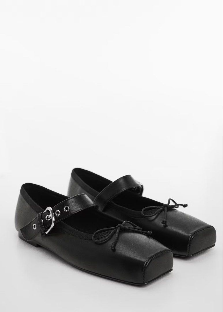 Mango Square Toe Flats with Buckle (Category: Flats & Sandals) located in El Nido. Submitted by thirtythriftyandthriving (Listing ID 1467958168, Image 2). Description: Originally Php3,295 Still in great condition Size 37.