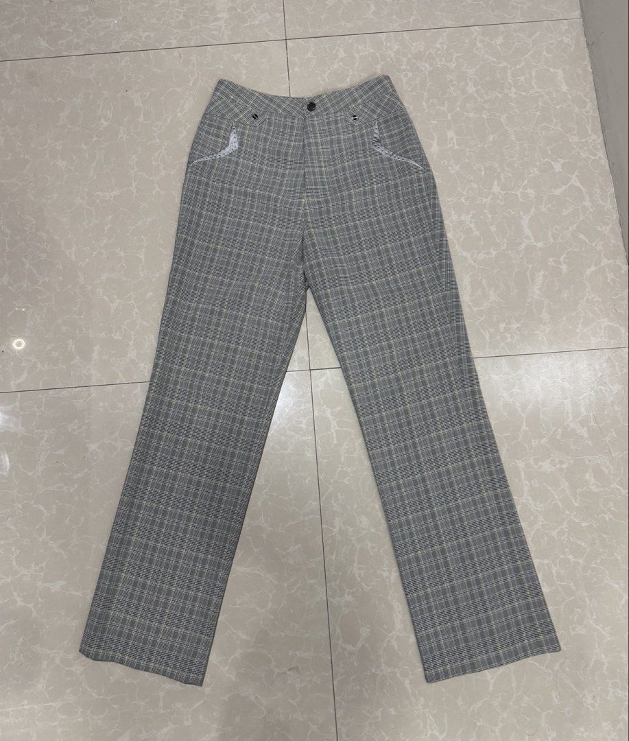 MANSATE Checkered Trouser Pants (size 25-27) (Category: Other Bottoms) located in Cavite. Submitted by gigi3175 (Listing ID 1467908979, Image 2). Description: .