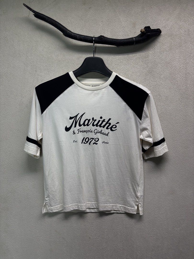 Marithé Francois Girbaud Shirt (Category: Shirts) located in Baybay. Submitted by thrift.ed2023 (Listing ID 1468020136, Image 1). Description: Marithé Francois Girbaud Shirt Small to Medium 18×23 No Issue Need Wash Good as New.