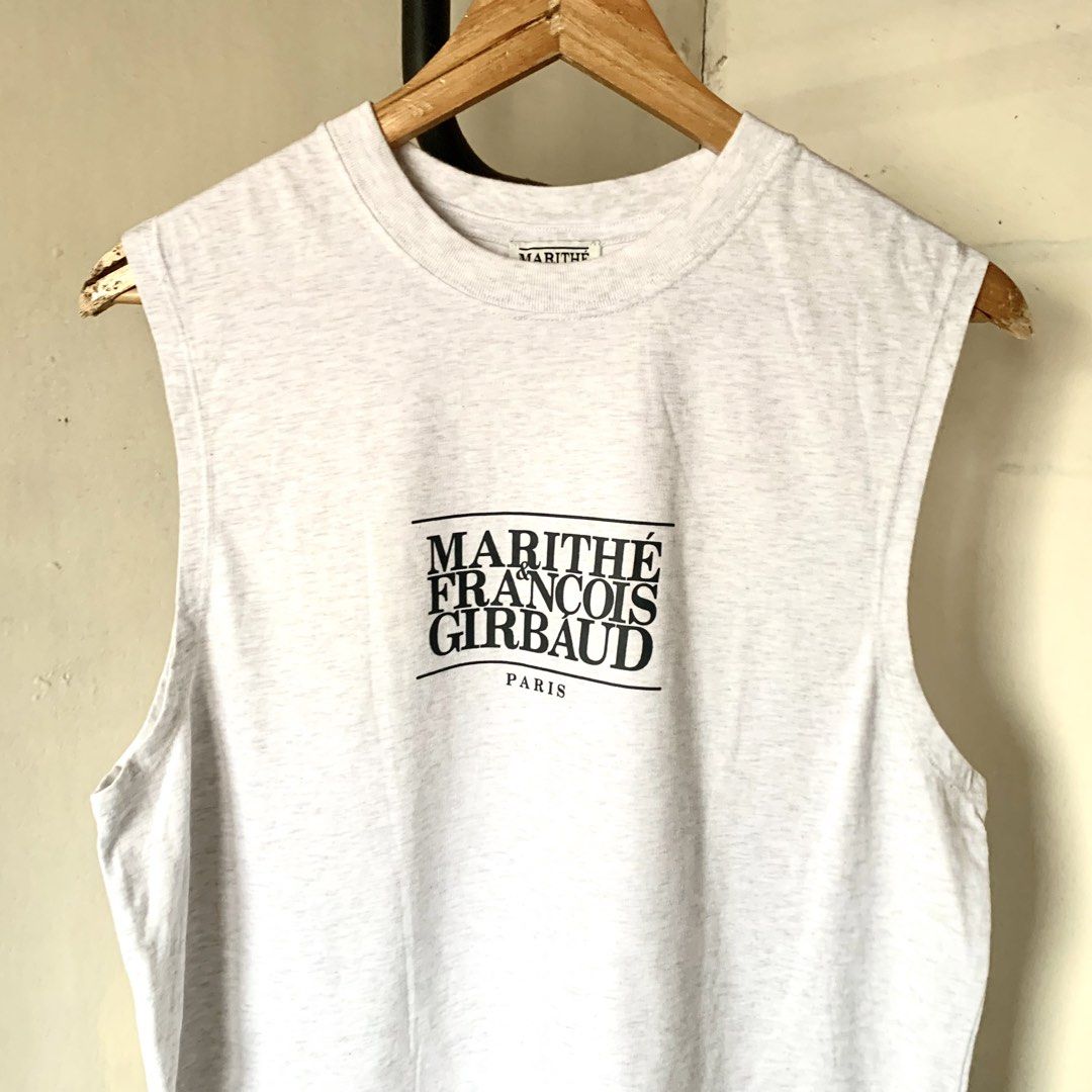 MARITHE FRANCOIS GIRBAUD (Category: Luxury Apparel) located in Cebu City. Submitted by thegoodleftovers (Listing ID 1467885894, Image 2). Description: Marithe Francois Girbaud •Condition: 9.5/10 •Color rate: 9.5/10 •Issue: none •Size: M-L Lenth 27 inches Width 21 Php + sf 📩 more details Cebu City.