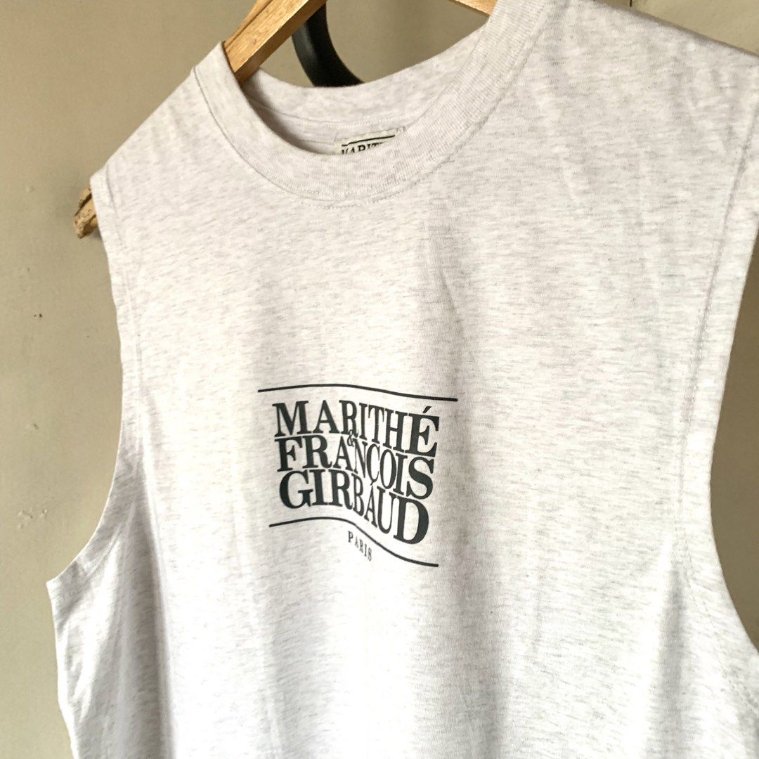 MARITHE FRANCOIS GIRBAUD (Category: Luxury Apparel) located in Cebu City. Submitted by thegoodleftovers (Listing ID 1467885894, Image 3). Description: Marithe Francois Girbaud •Condition: 9.5/10 •Color rate: 9.5/10 •Issue: none •Size: M-L Lenth 27 inches Width 21 Php + sf 📩 more details Cebu City.