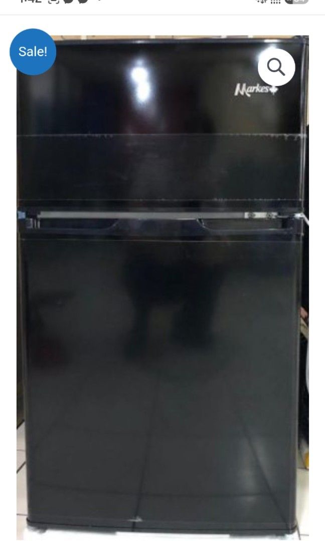 Markes 2.8 cu. ft. Two Door Personal Refrigerator MRT-85BKJ (Category: Refrigerators and Freezers) located in Taguig. Submitted by nethprelovedcorner (Listing ID 1467923075, Image 1). Description: ‼️MOVE OUT SALE‼️ Limited Time Only❗️ - Brand: Markes - Model: MRT-85BKJ - Capacity: 2.8 cu ft (Two-door personal refrigerator) - Color: Black - Condition: Brand new, never used, protective tape still on shelves with manual inside - Features: Separate t
