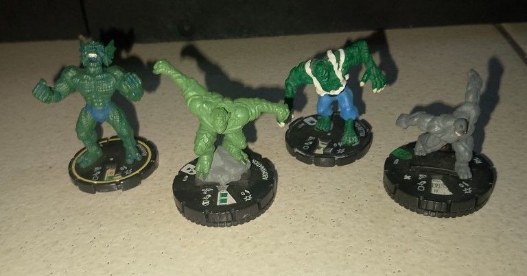 Marvel Heroclix Miniatures Figures Lot Set (Category: Figurines & Statues) located in Manila. Submitted by mendozajar47609 (Listing ID 1467961719, Image 1). Description: FOR SALE AS SET ONLY P550 Abomination 3pcs Rhino 1pc pm or text 0967 076 2294 LALAMOVE OR GRAB kayo po mgbook pg nandito na rider tsaka send payment thru gcash .