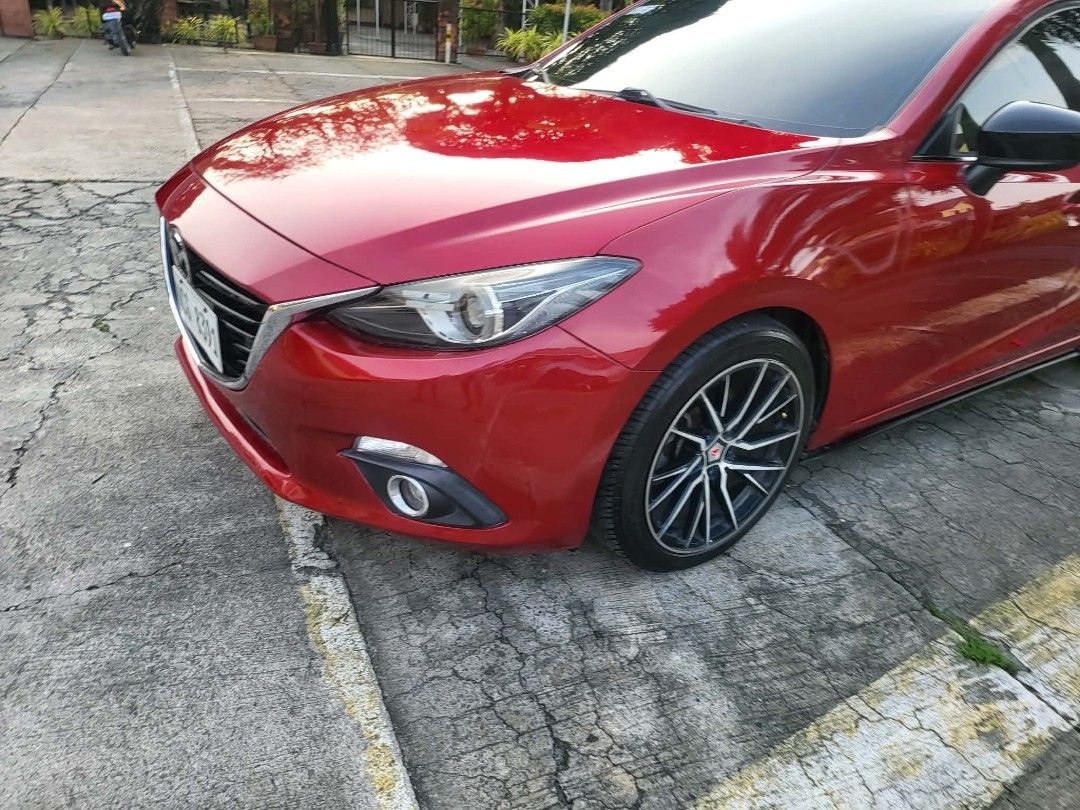 Mazda 3 Skyactiv Auto (Category: New Cars) located in San Jose del Monte. Submitted by keinmiddleman (Listing ID 1468055289, Image 2). Description: Selling my personal car 300k only rushh RFS: updated personal vehicle already no more space sa aming garage 😔 Bank Financing is okay. ✅no issues at all ✅Never flooded, well-maintained ✅very cold ac ✅never ako tumirik, never na overheat!😁 ✅makinis ✅Top of the line 2016 mazda3 skyactiv, hatchback Auto