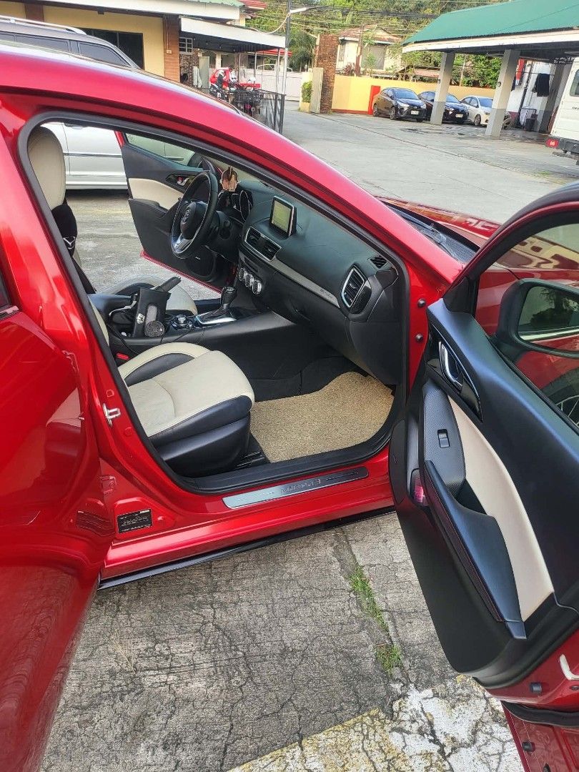 Mazda 3 Skyactiv Auto (Category: New Cars) located in San Jose del Monte. Submitted by keinmiddleman (Listing ID 1468055289, Image 3). Description: Selling my personal car 300k only rushh RFS: updated personal vehicle already no more space sa aming garage 😔 Bank Financing is okay. ✅no issues at all ✅Never flooded, well-maintained ✅very cold ac ✅never ako tumirik, never na overheat!😁 ✅makinis ✅Top of the line 2016 mazda3 skyactiv, hatchback Auto