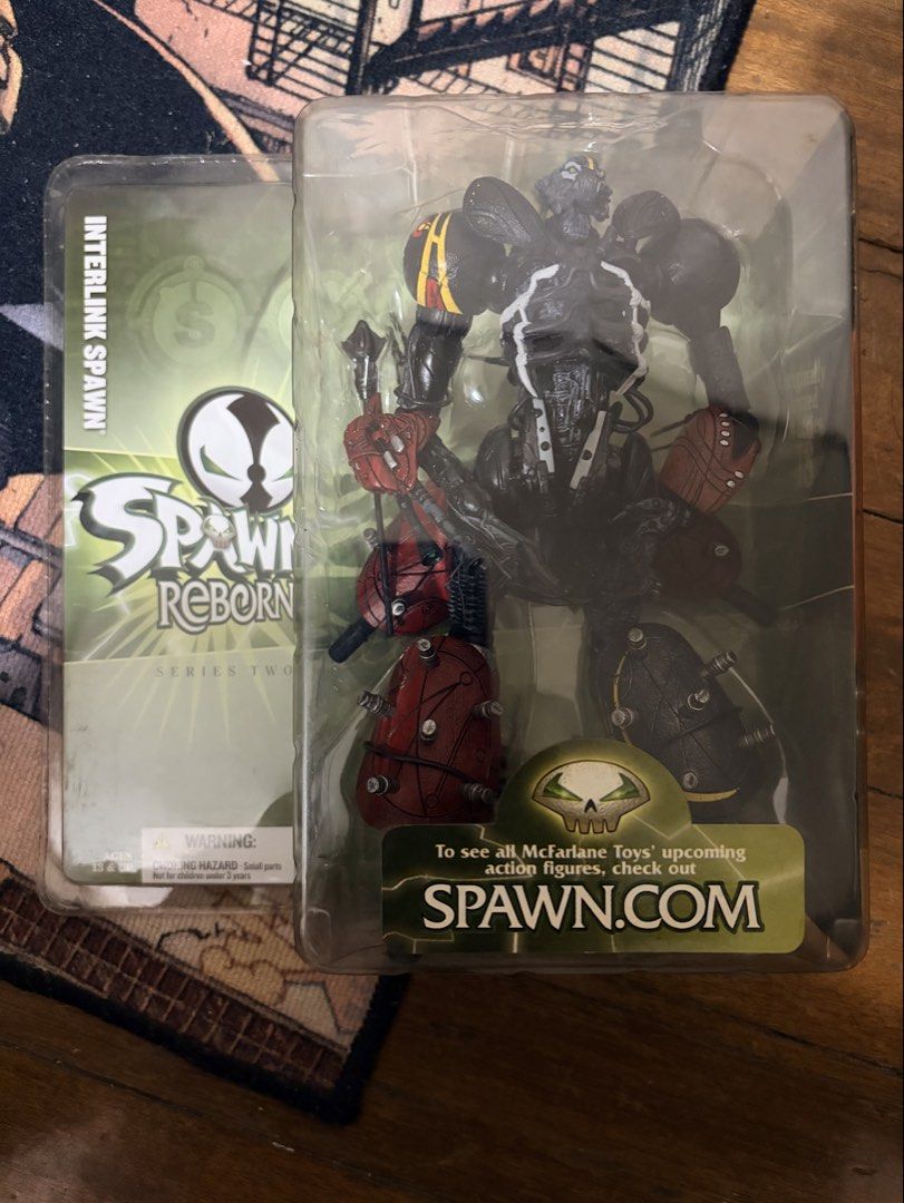 McFarlane Spawn Reborn S2 Interlink [MISB] (Category: Action & Battle Toys) located in Makati City. Submitted by pogtoyz (Listing ID 1467911248, Image 1). Description: - 100% Original/ Authentic - Condition: MISB; RFS: Unload to RELOAD - Available while post is ACTIVE Meet ups at the ff areas: - QC Munoz/ Tomas Morato/ Makati - Others, let's discuss Available shipping options charged to buyer. - Grab/ Lalamove - JRS/ LBC No last price inquiries p