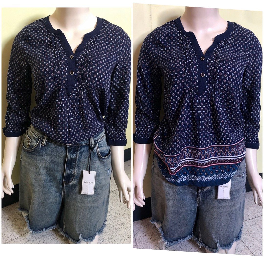 medium frame blouse (Category: Blouses) located in Noveleta. Submitted by prelovedmylabs (Listing ID 1468056810, Image 1). Description: in excellent condition.