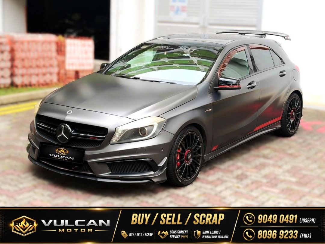 Mercedes-Benz A-Class A250 Sport Sunroof (COE till 02/2034) Auto, Cars ...