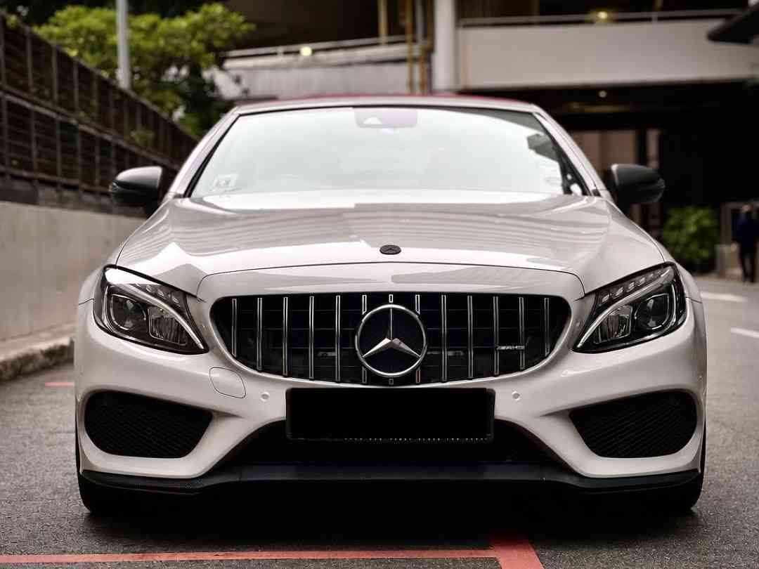 Mercedes-Benz C-Class Cabriolet Mild Hybrid C200 AMG Line Premium (A) (Category: Used Cars) located in Singapore. Submitted by monstermotors. (Listing ID 1456677990, Image 1). Description: Red top with the highest option, features. Only 1 on market. AMG premium plus. Only 2 owners. Rare sale. One of the most timeless and luxurious sport car to keep. Best design and shaped Mercedes made. With powerful showcase even in movies. Represents a true Cla
