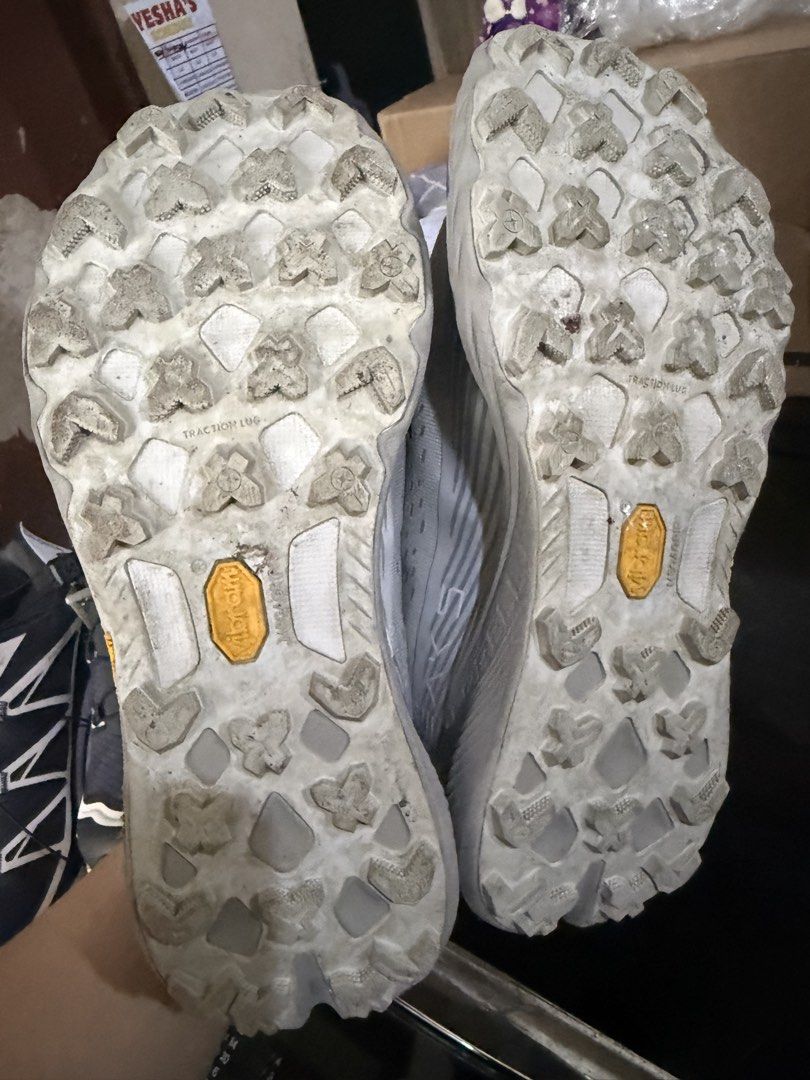 Merrel Agility Peak 5 cloud trail shoes (Category: Casual Shoes) located in Quezon City. Submitted by kashbags (Listing ID 1467957041, Image 3). Description: Merrell Agility Peak 5 – Size US 9 Women | ₱4,000 Selling my Merrell Agility Peak 5 in white/gray! 🤍🏔️ ✨ Details: * Brand: Merrell * Model: Agility Peak 5 * Size: US 9 Women * Color: White/Gray * Condition: Like new – used only once for hiking at Mt. Ulap. Hike was not completed. * Price: 