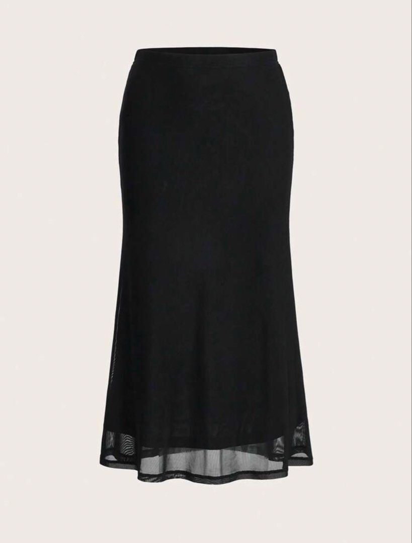 Mesh Maxi Skirt Black and Pink (Category: Skirts) located in Manila. Submitted by luv_chesc4 (Listing ID 1468050008, Image 1). Description: never worn the hot pink then used once yung black 200 for the black 180 for hot pink 300 if getting both! .