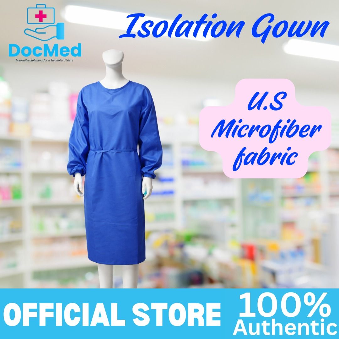 MICROFIBER FABRIC ISOLATION GOWN FIT TO ALL SIZE (Category: Medical Supplies & Tools) located in Quezon City. Submitted by marketing_zyra (Listing ID 1467918014, Image 3). Description: .