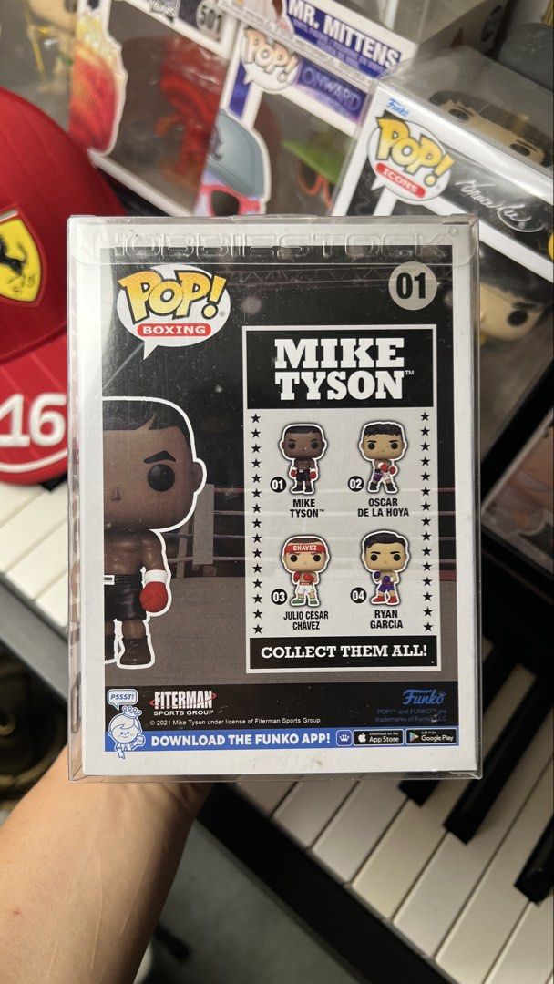 Mike Tyson Funko Pop (Category: Designer & Blind Box Toys) located in Makati City. Submitted by jamesjobli (Listing ID 1467985688, Image 2). Description: Mike Tyson Funko Pop With Boss Protect RFS: Decluttering personal collection Marikina Location Shipping will be shouldered by the buyer.
