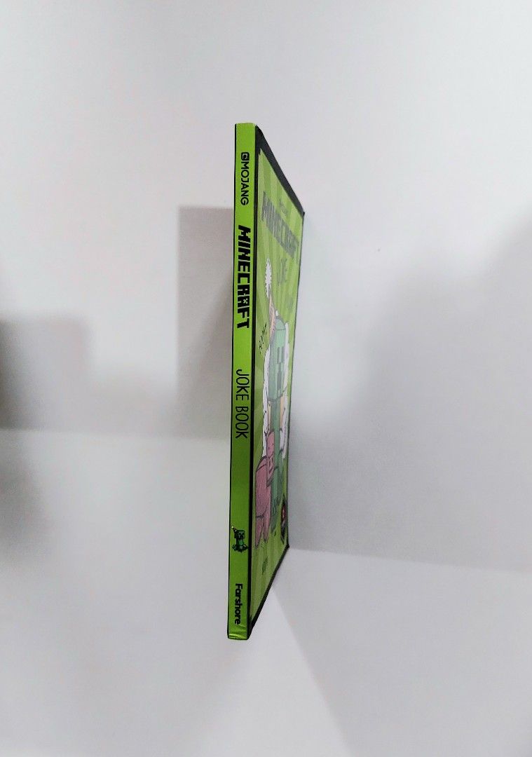 Minecraft Joke Book (Category: Children's Books) located in Tanauan. Submitted by solanareads (Listing ID 1467987235, Image 3). Description: 📚 major bookshelf clean out / clearance sale ~ — RFS: decluttering my bookshelves and switching to digital books — MOP: Gcash | fast shipping *feel free to send a message if you wish to negotiate the price :).