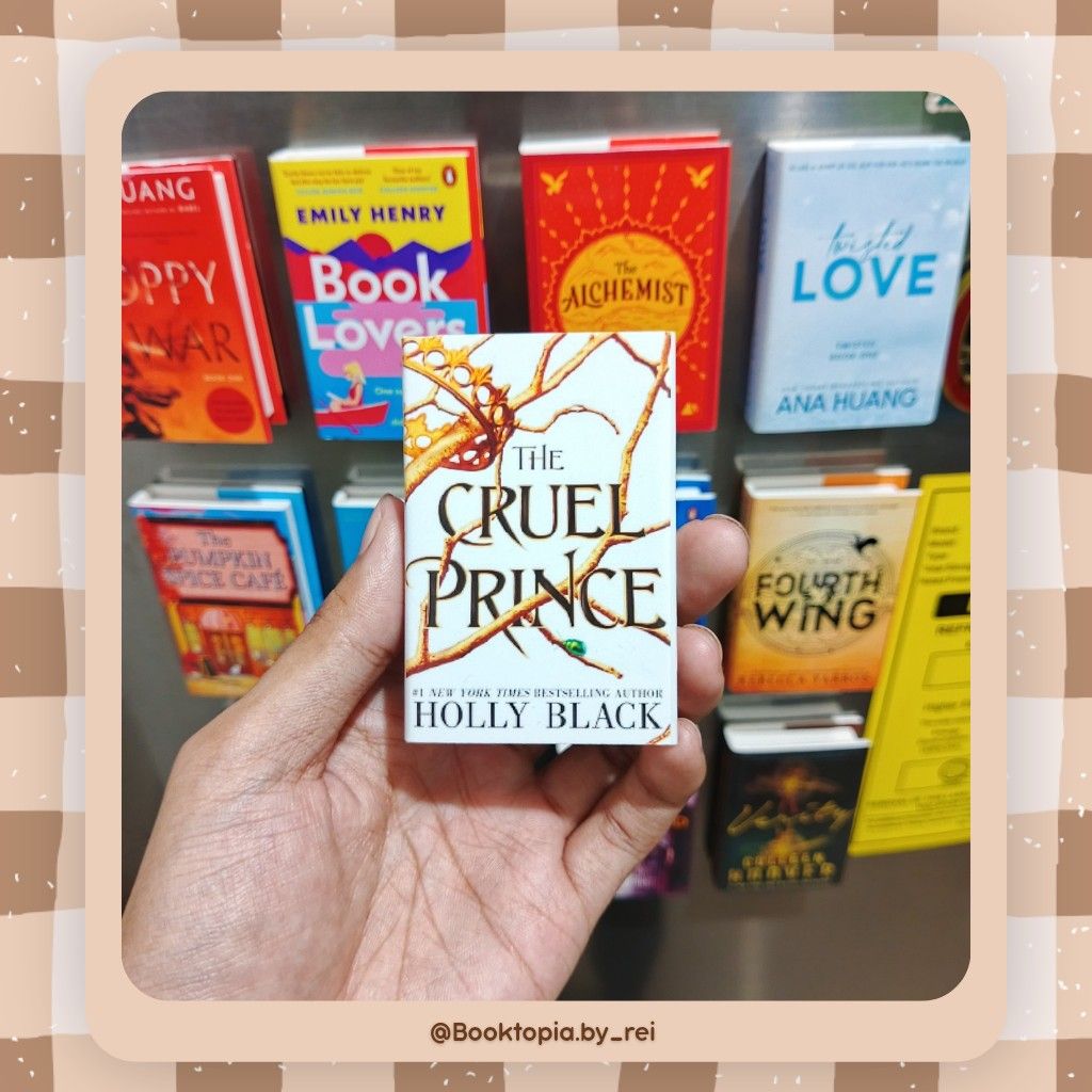 Mini Fridge Magnetic Book - Customizable (Category: Storybooks) located in Binalonan. Submitted by booktopia_by_rei (Listing ID 1467894940, Image 3). Description: Perfect for collections, gifts, or as cute fridge decor! ✨ CUSTOMIZABLE! Send us your favorite book titles and we’ll make them mini! 📩 DM NOW to order and send your requested book titles!.