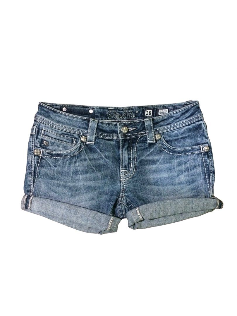 Miss Me Cross-Winged Shorts (Category: Shorts) located in Ozamiz City. Submitted by sw4gcvnt (Listing ID 1468002834, Image 3). Description: ✚ brand: miss me ✚ w: 28-30 ✚ l: 9.5 ✚ flaw/s: minor peeling/cracking on the wing patch ✚ overall condition: 10/10 ╋━ 750+sf !.