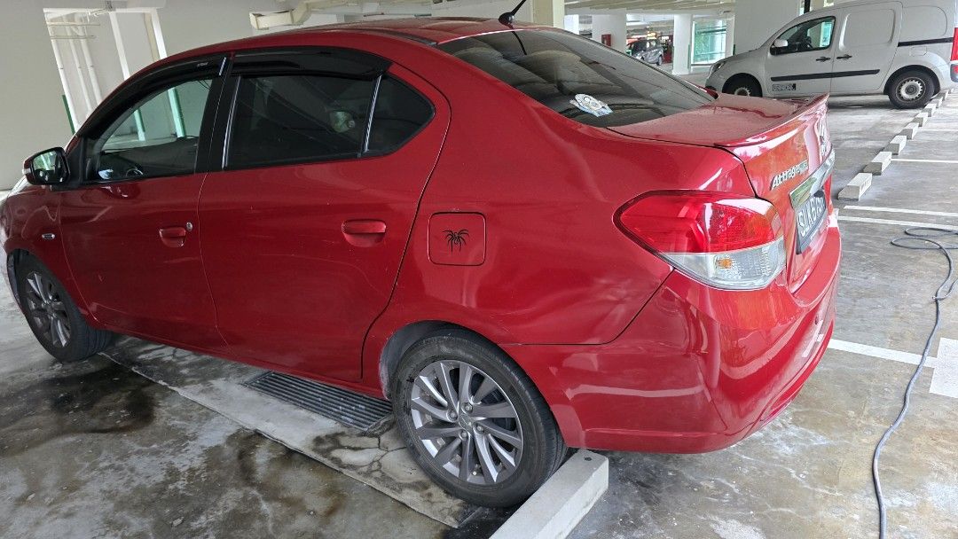 Mitsubishi Attrage 1.2 CVT (A) (Category: Used Cars) located in Singapore. Submitted by cosmicearth_a5891f (Listing ID 1467866920, Image 3). Description: selling Cheap. only $500 after paper and body scrape value. bought a new car thus selling. can only register under company name. current parf $3,623.